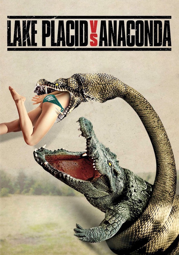 Lake Placid vs. Anaconda poster