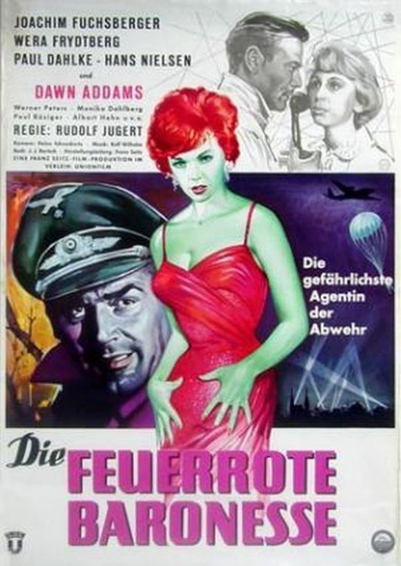 Die feuerrote Baronesse poster