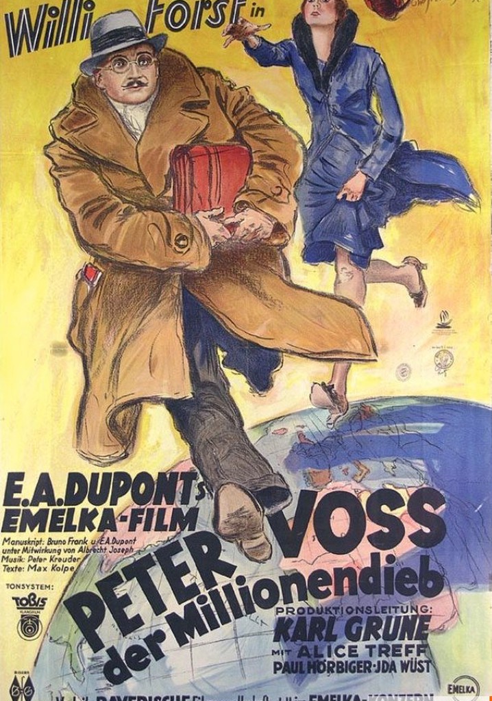 Peter Voss, der Millionendieb poster