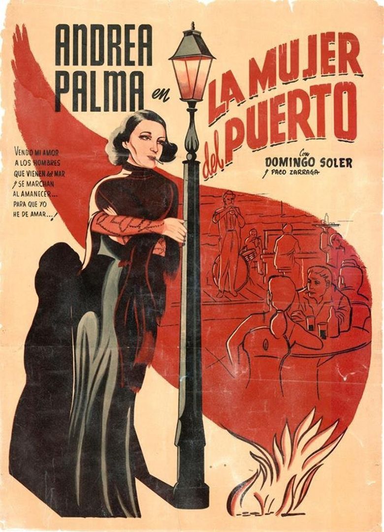 La mujer del puerto poster