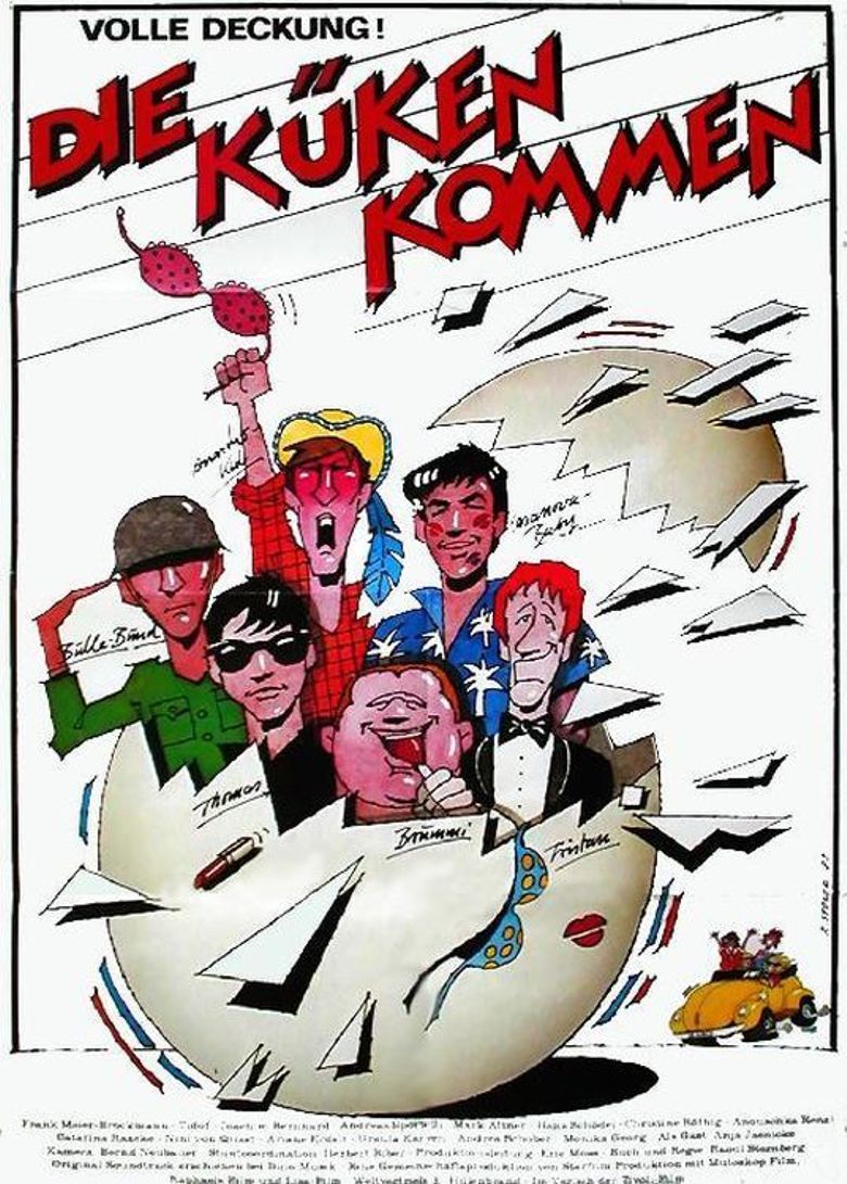 Die Küken kommen poster