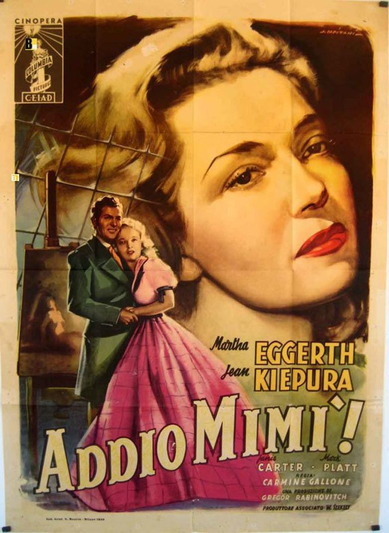 Addio Mimí! poster