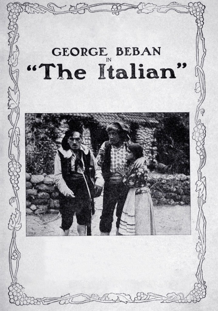 The Italian poster
