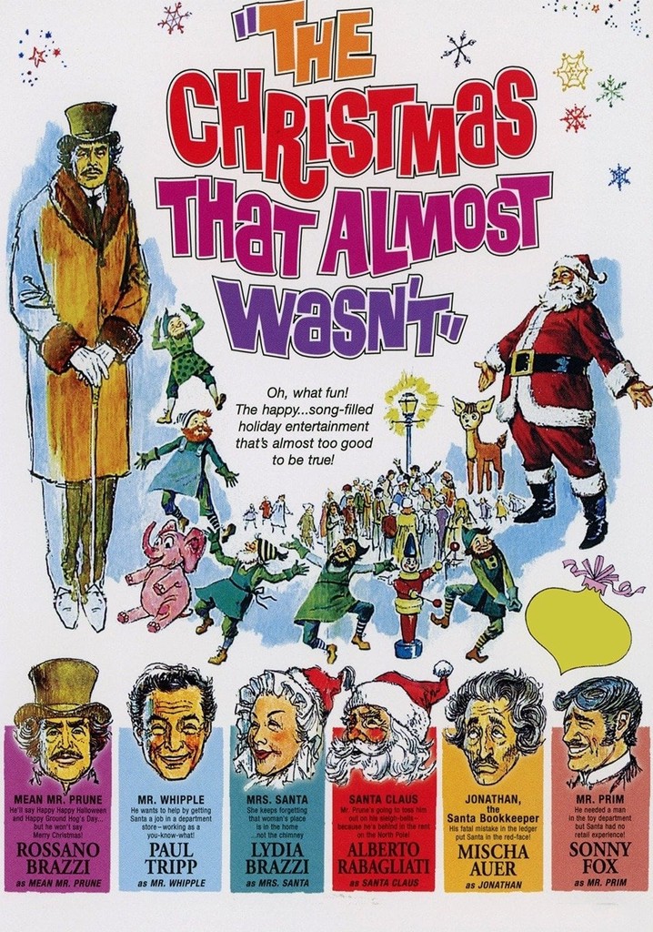 The Christmas That Almost Wasn't poster