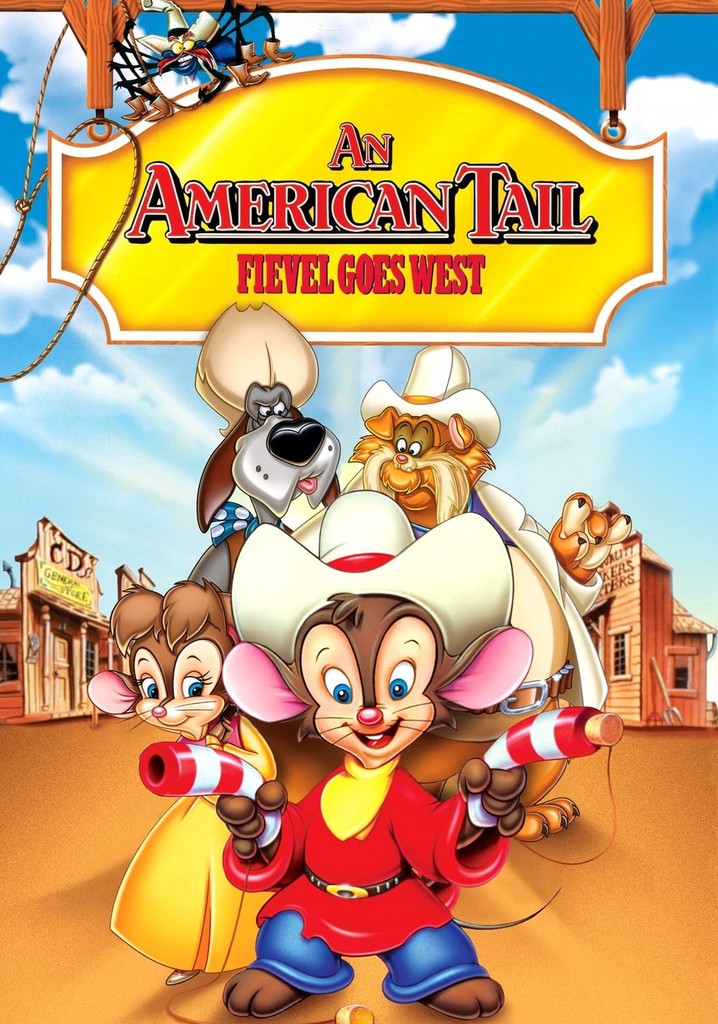 An American Tail: Fievel Goes West poster