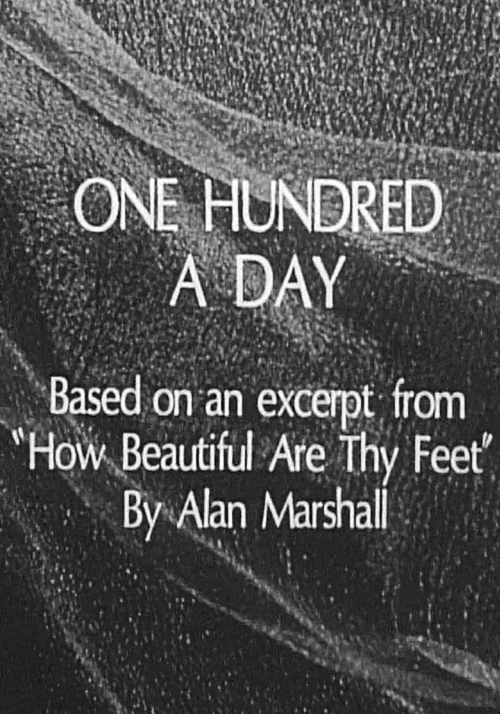 One Hundred a Day poster