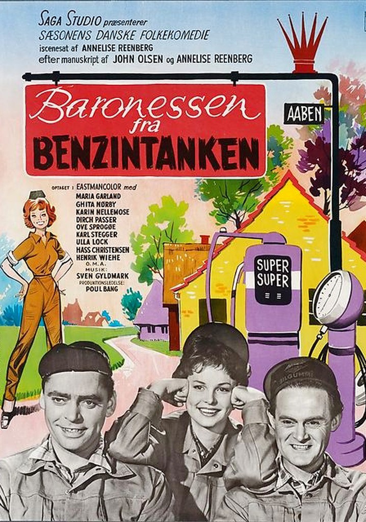 Baronessen fra benzintanken poster