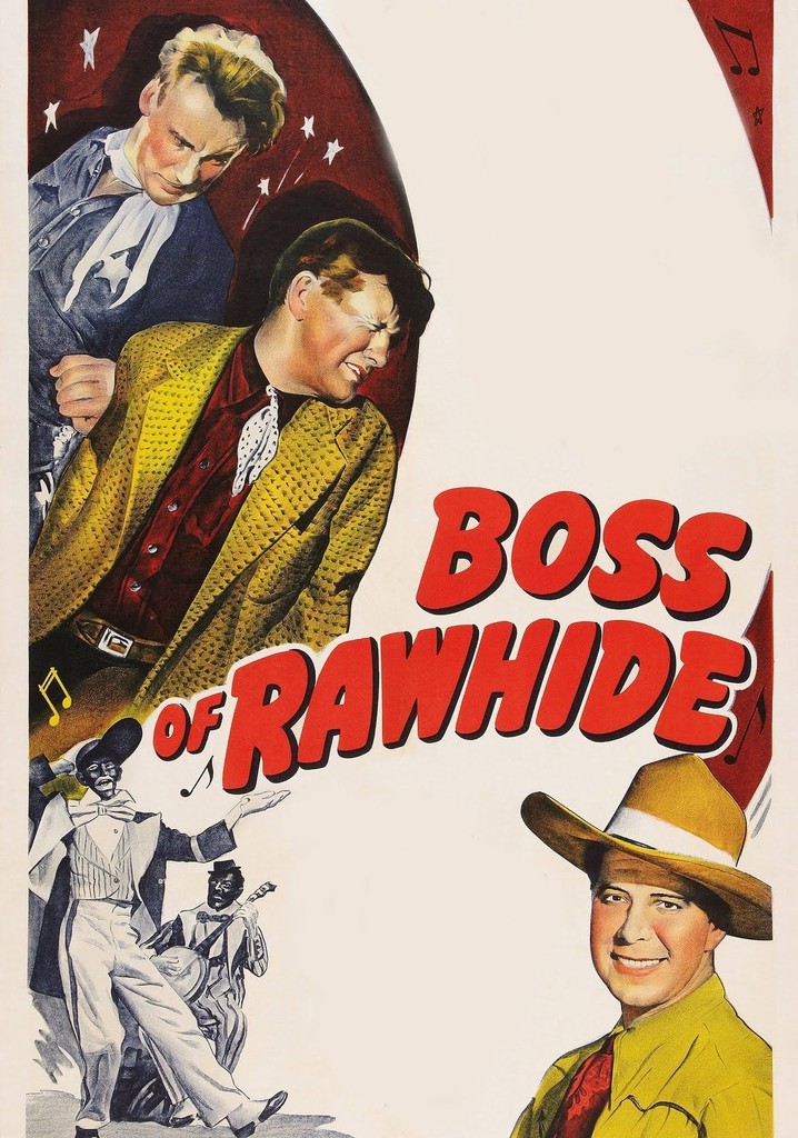 Boss of Rawhide poster