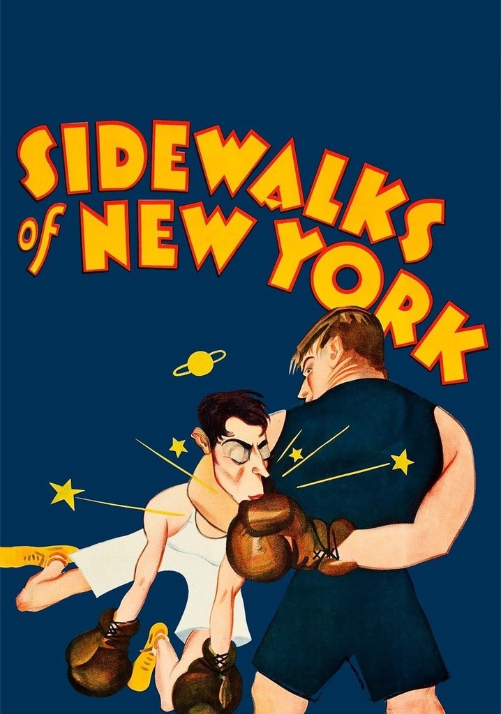 Sidewalks of New York poster