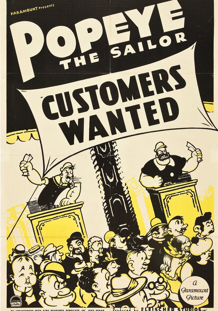 Customers Wanted poster