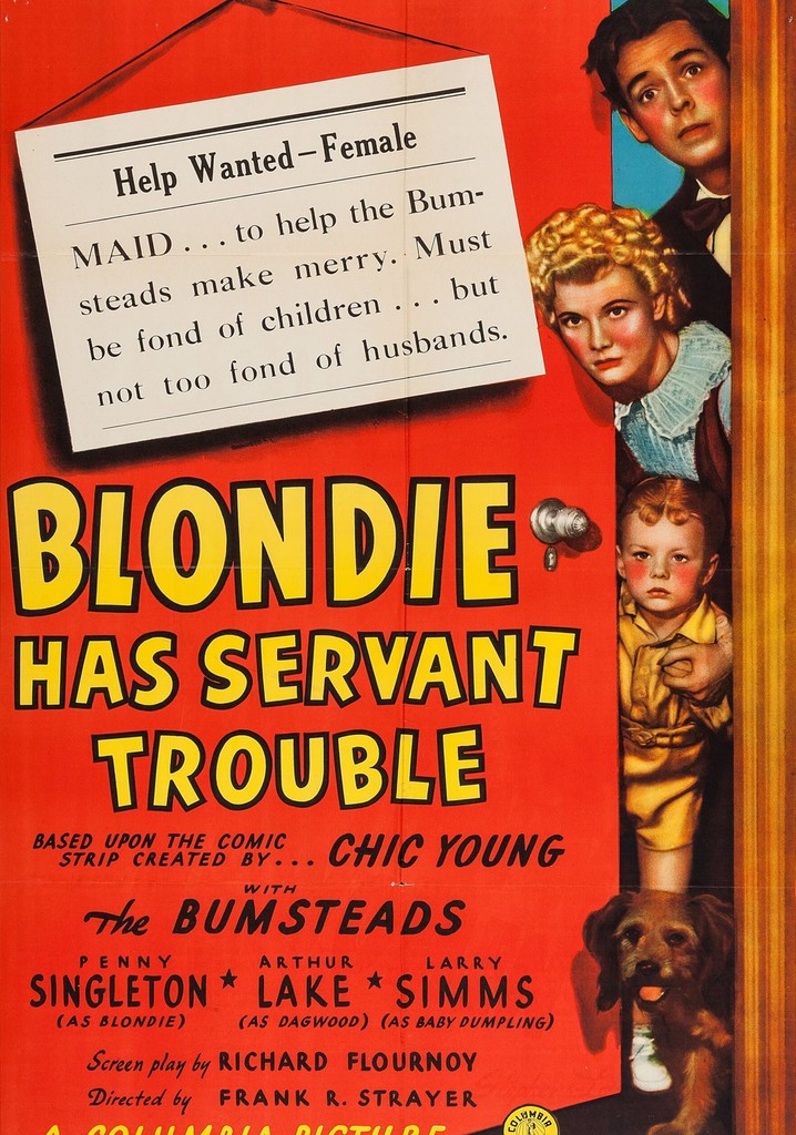 Blondie Has Servant Trouble poster