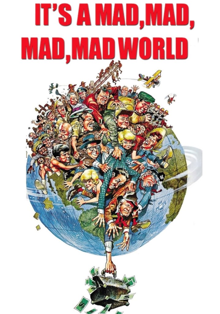 It's a Mad, Mad, Mad, Mad World poster