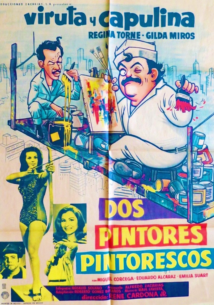 Dos pintores pintorescos poster