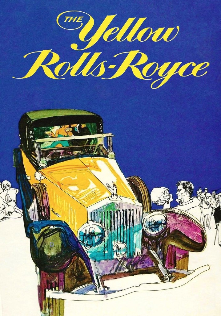 The Yellow Rolls-Royce poster