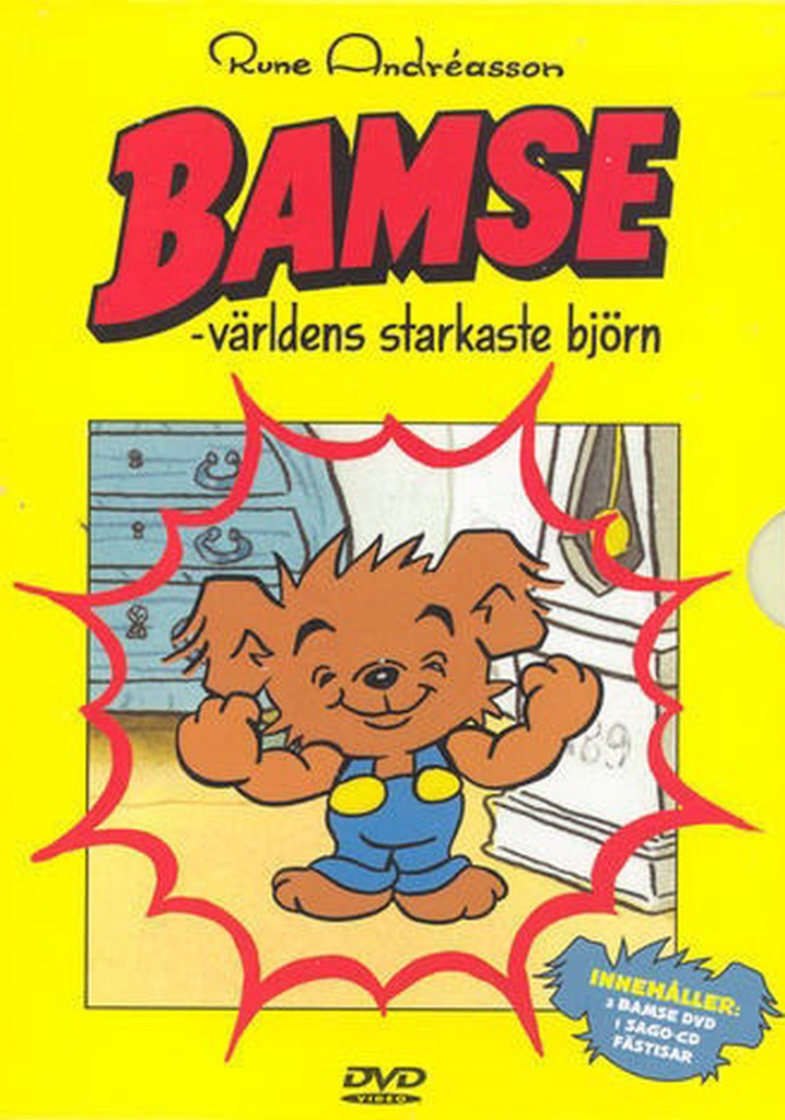Bamse - världens starkaste björn poster
