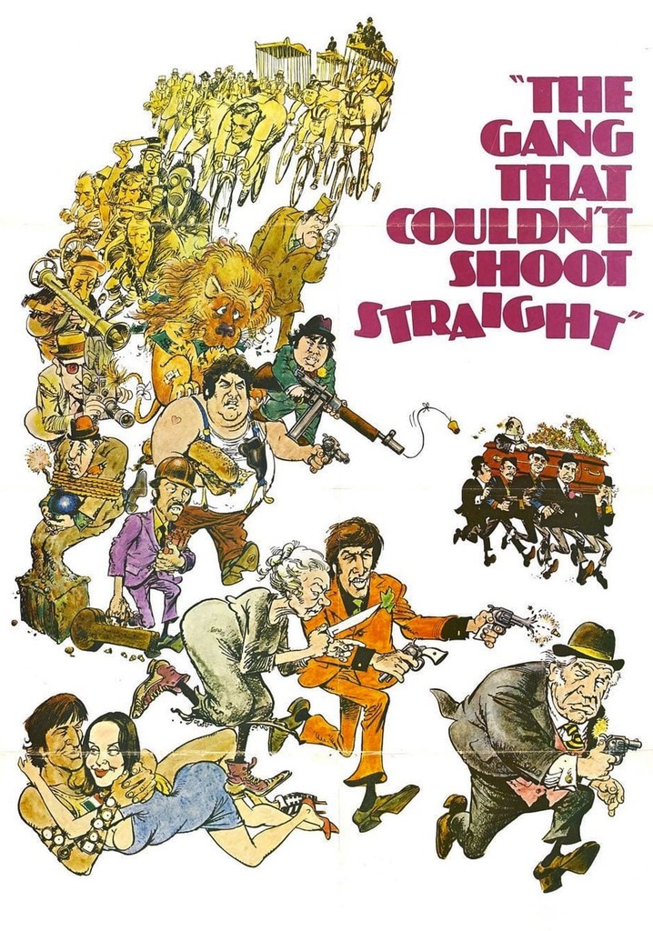 The Gang That Couldn't Shoot Straight poster