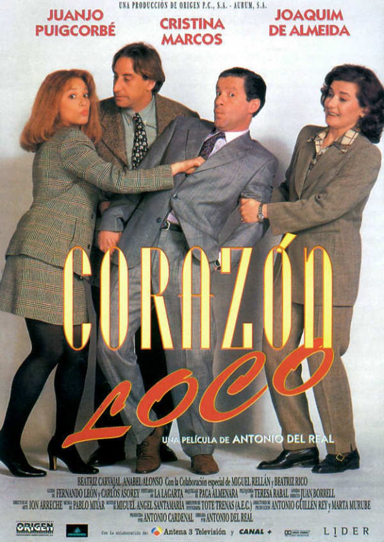 Corazón loco poster