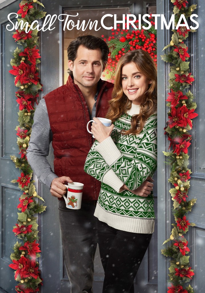 Small Town Christmas poster