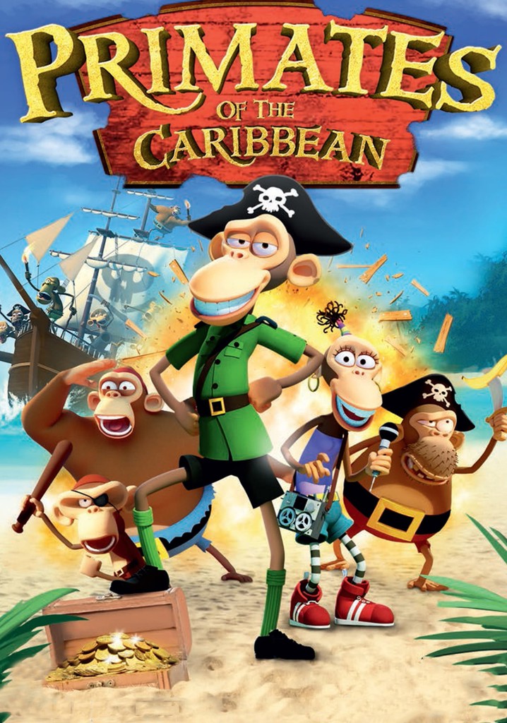 Primates of the Caribbean poster