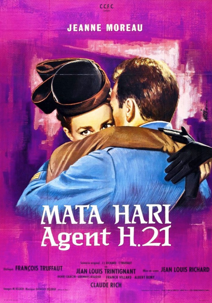 Mata Hari, agent H21 poster