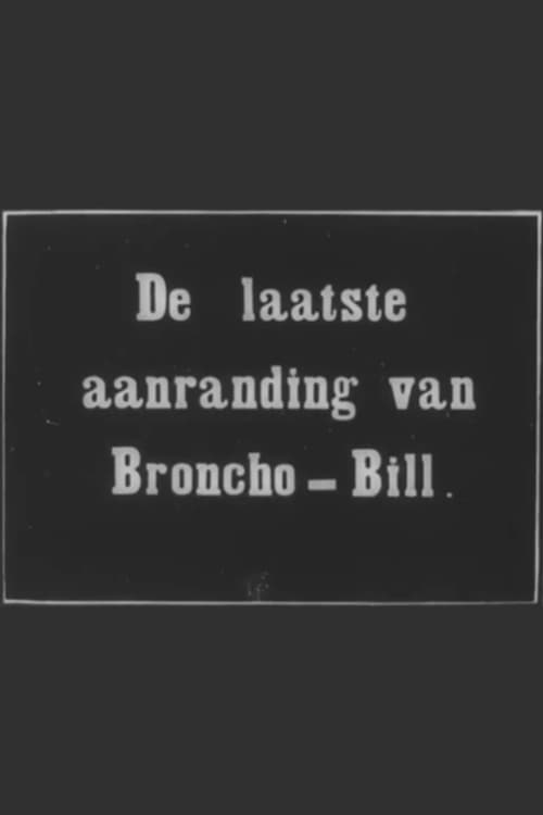 Broncho Billy's Last Hold-Up poster
