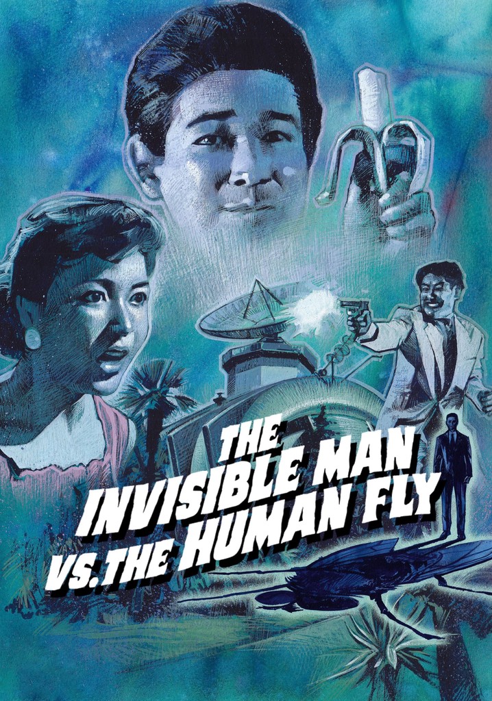 The Invisible Man vs. The Human Fly poster