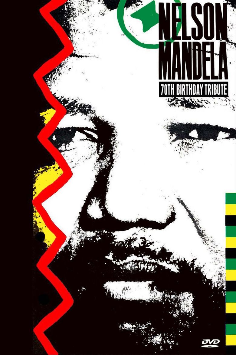 Nelson Mandela 70th Birthday Tribute poster