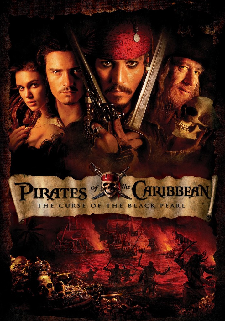 Pirates of the Caribbean: The Curse of the Black Pearl poster
