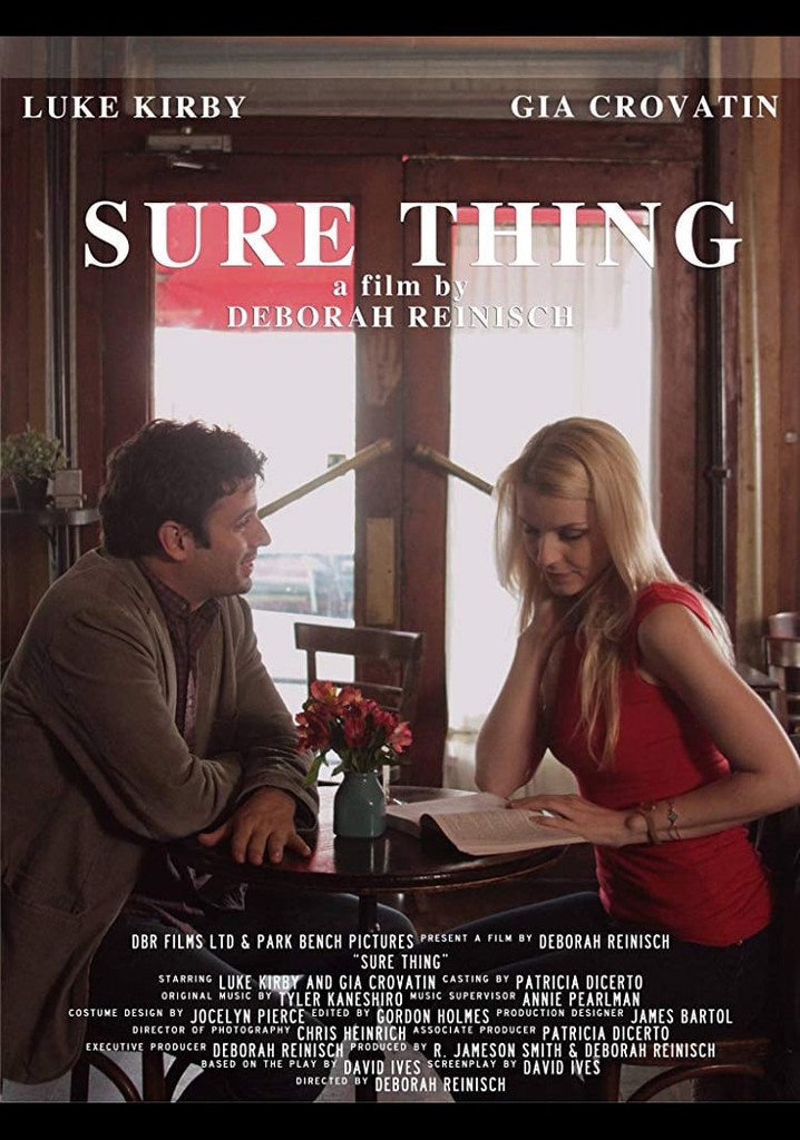Sure Thing poster