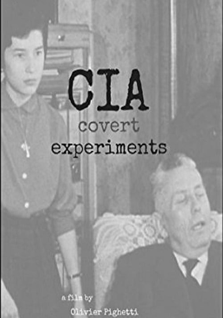 CIA Covert Experiments poster