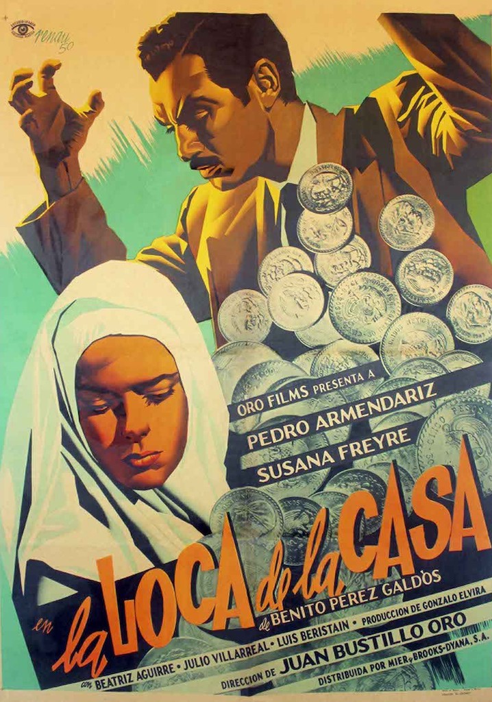 La loca de la casa poster