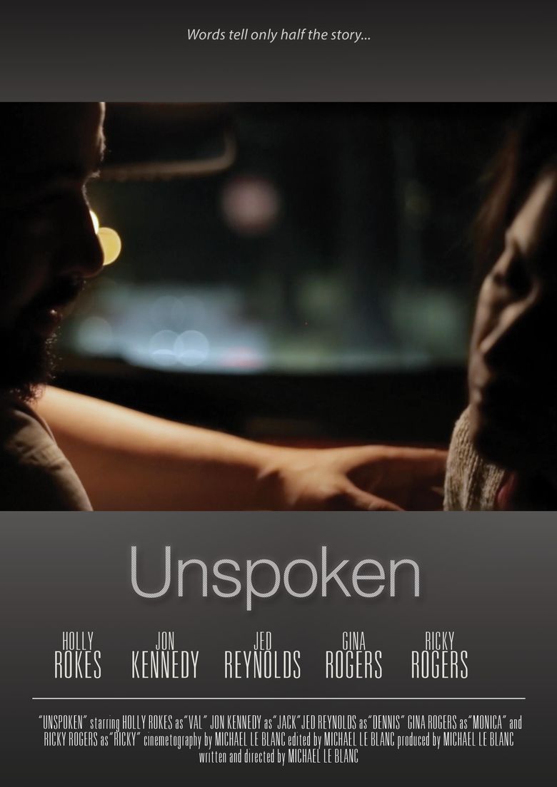 Unspoken poster