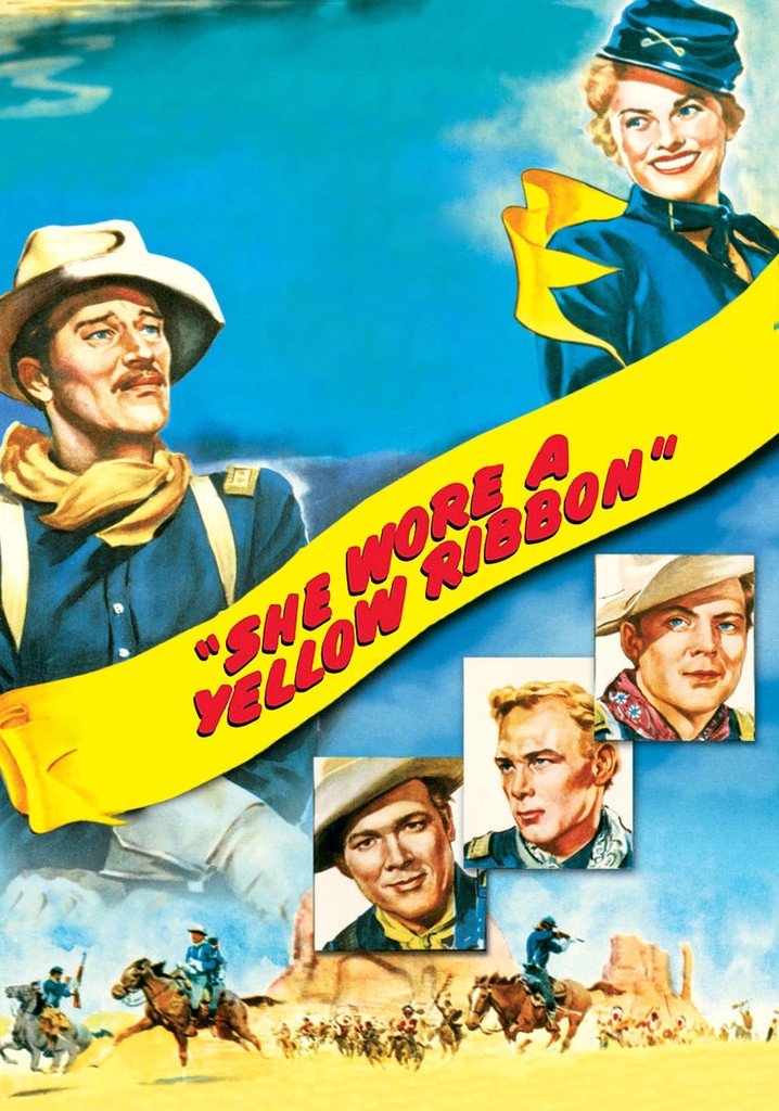 She Wore a Yellow Ribbon poster