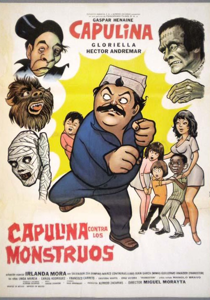 Capulina vs. the Monsters poster