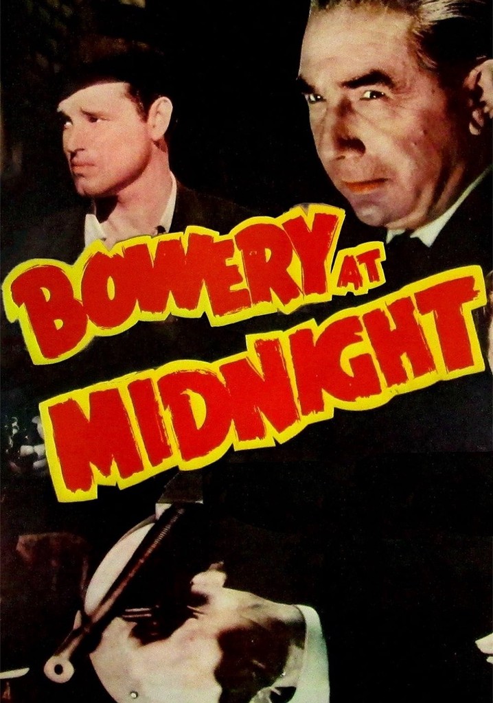 Bowery at Midnight poster