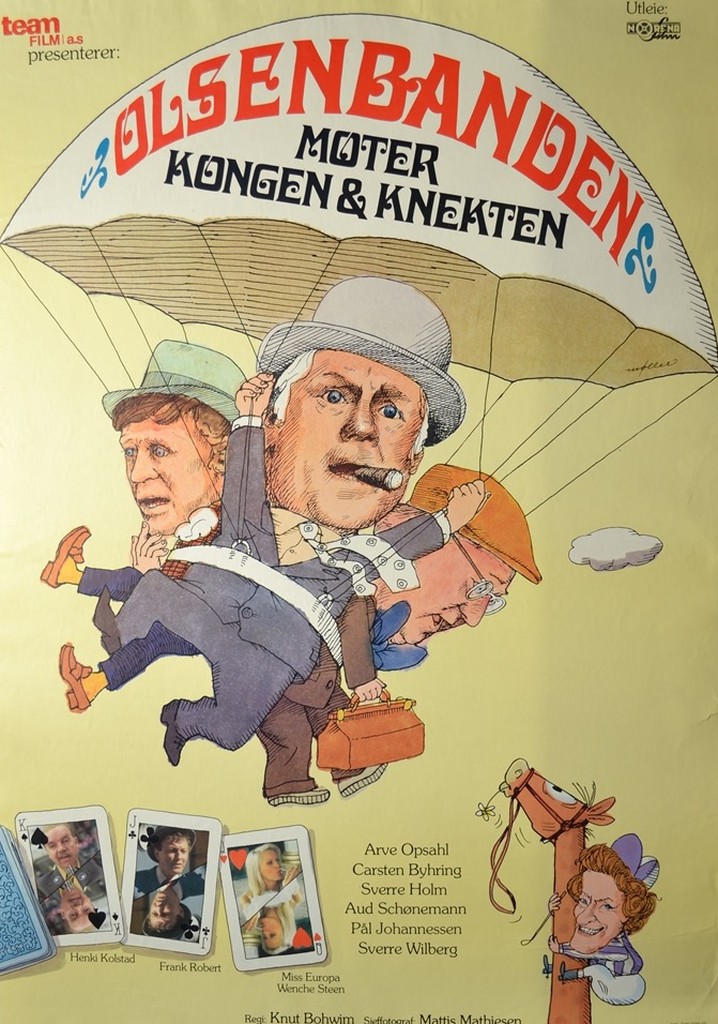 Olsenbanden møter Kongen og Knekten poster