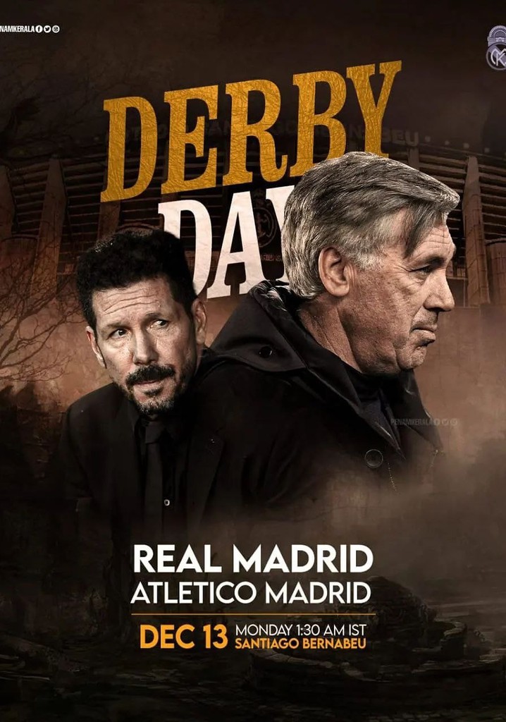 El Derbi madrileño poster