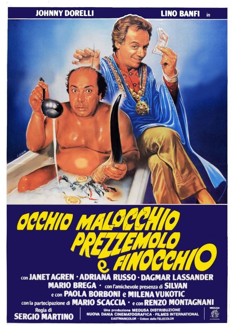 Occhio, malocchio, prezzemolo e finocchio poster