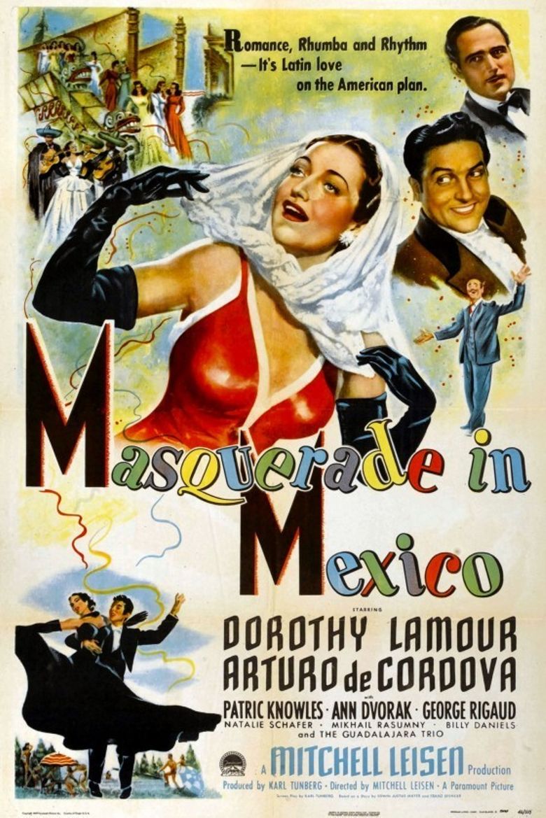 Masquerade in Mexico poster