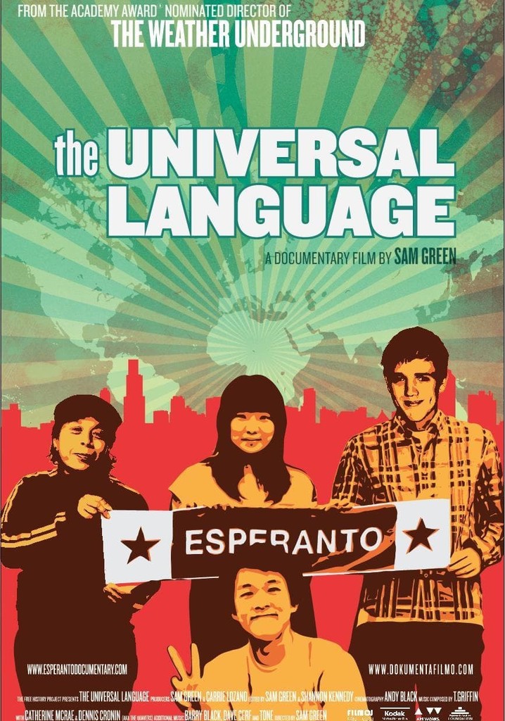 The Universal Language poster