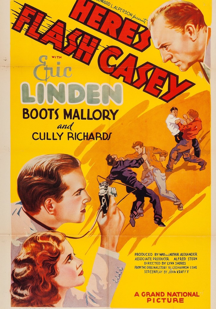 Here's Flash Casey poster