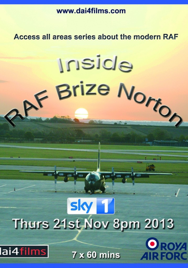 Inside RAF Brize Norton poster