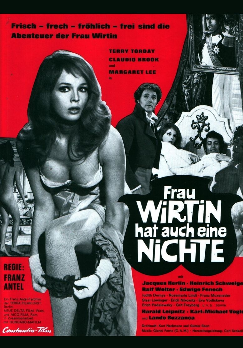 Frau Wirtin hat auch eine Nichte poster