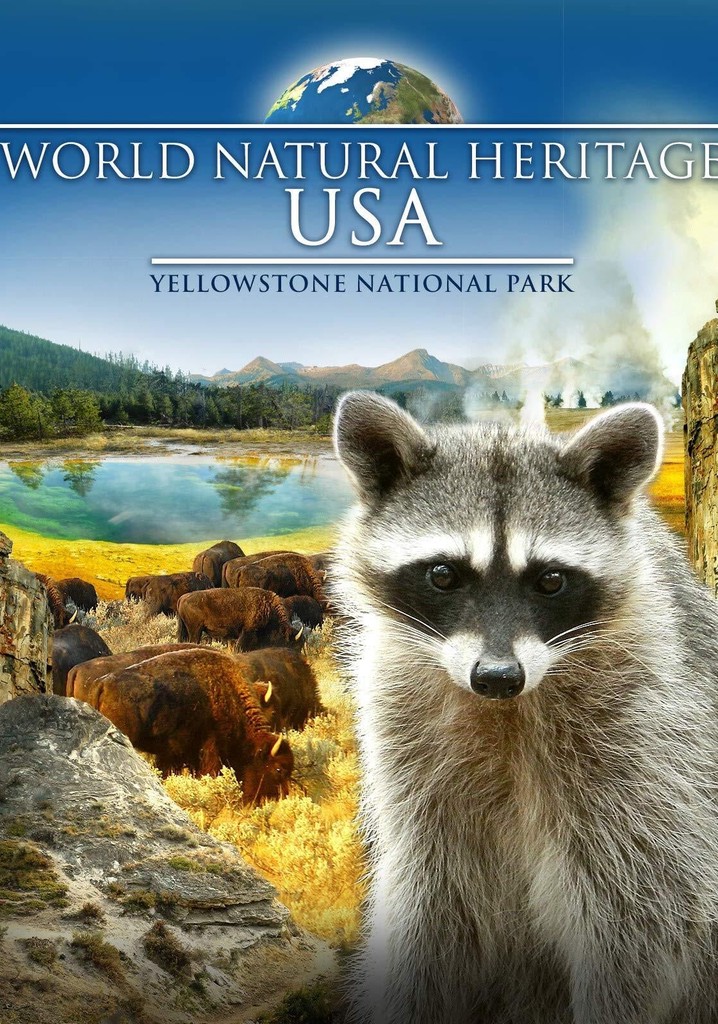 World Natural Heritage USA: Yellowstone National Park poster