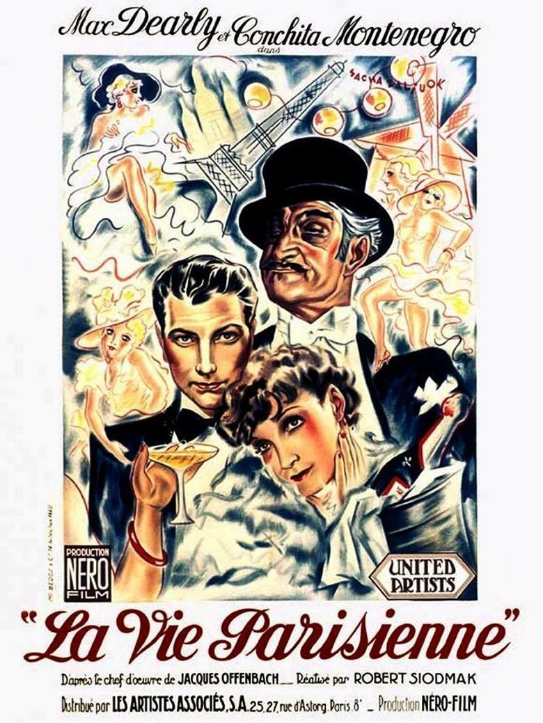 La vie parisienne poster