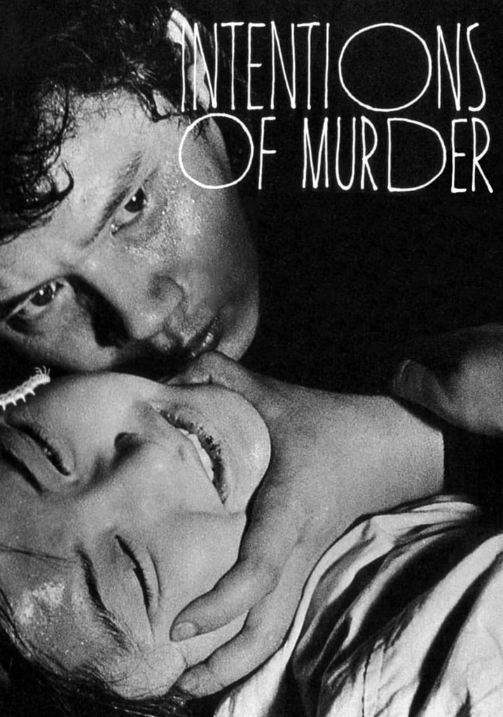 Intentions of Murder poster