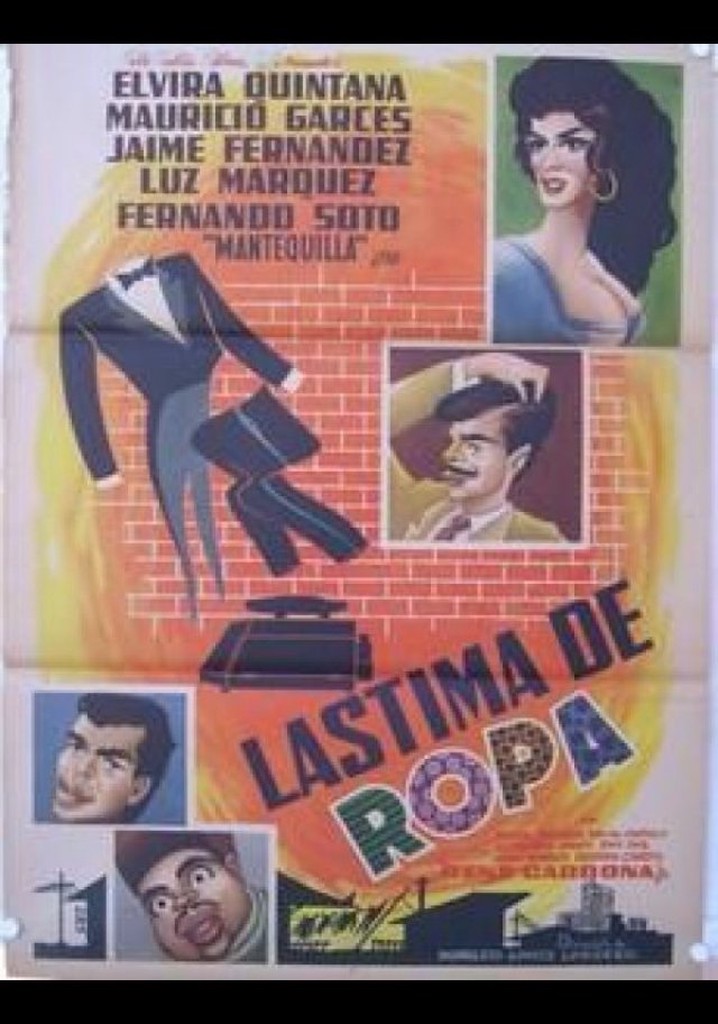 Lástima de ropa poster