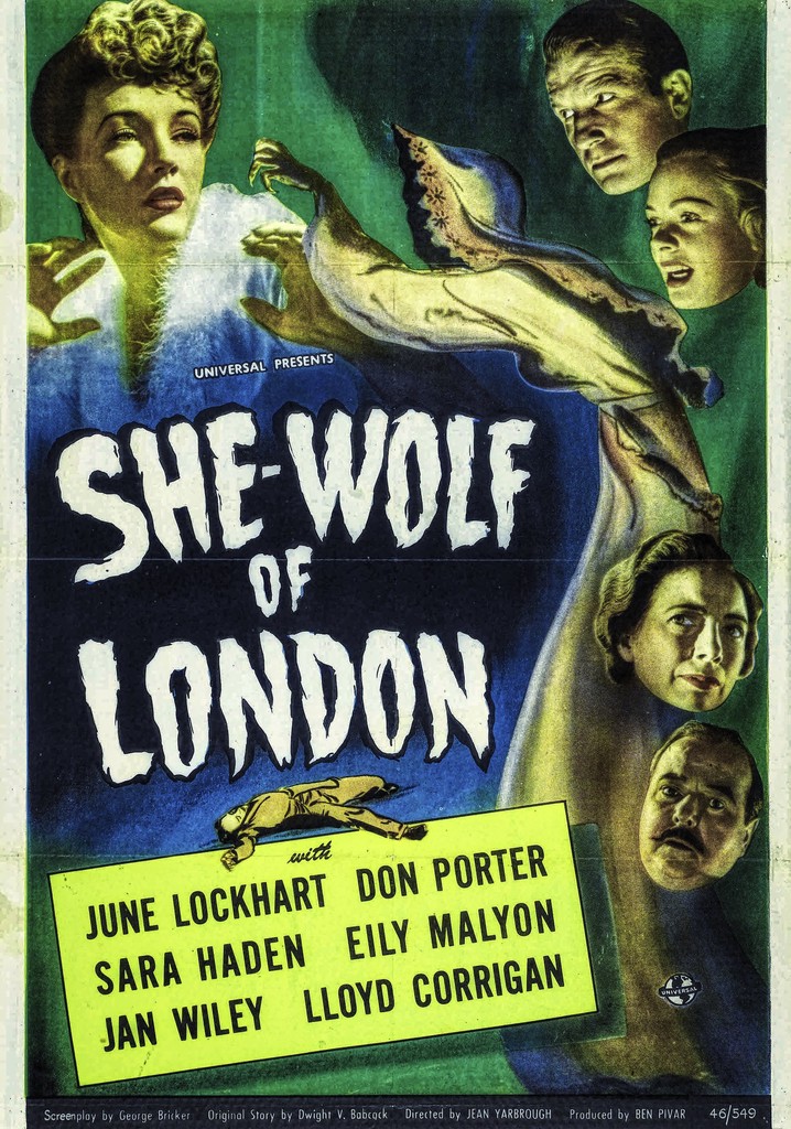 She-Wolf of London poster