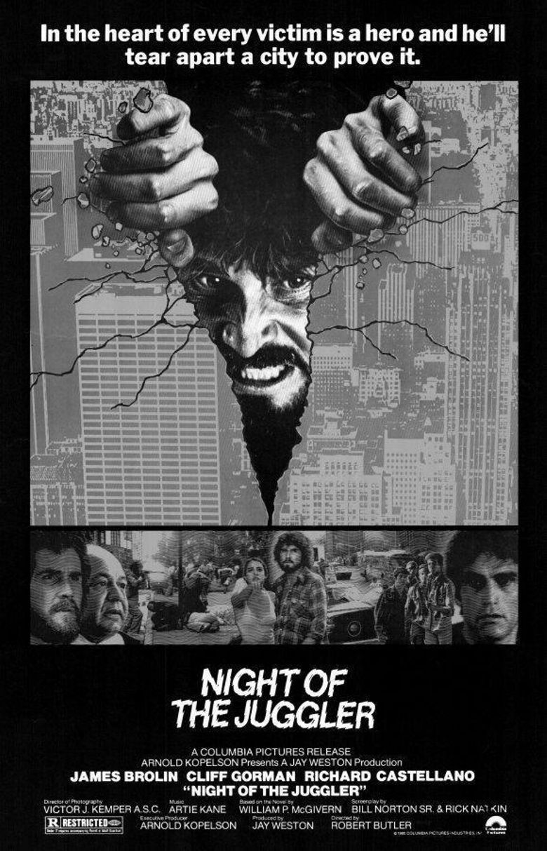Night of the Juggler poster