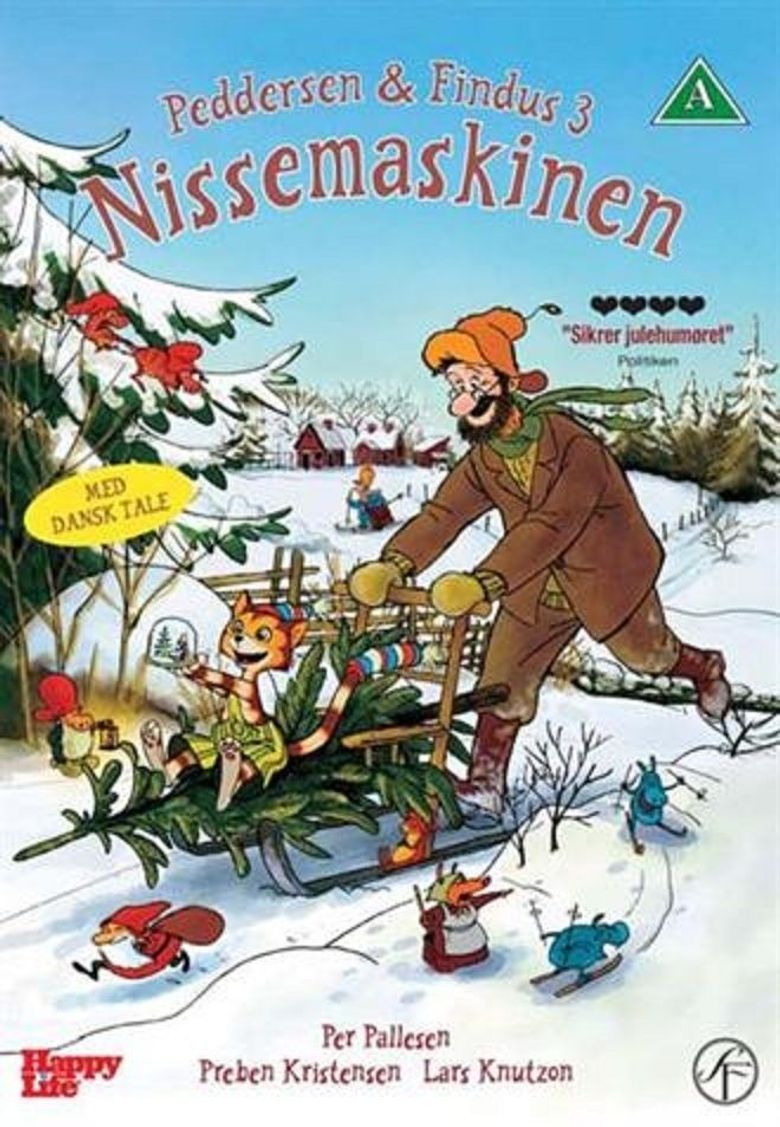 Pettson & Findus - Tomtemaskinen poster